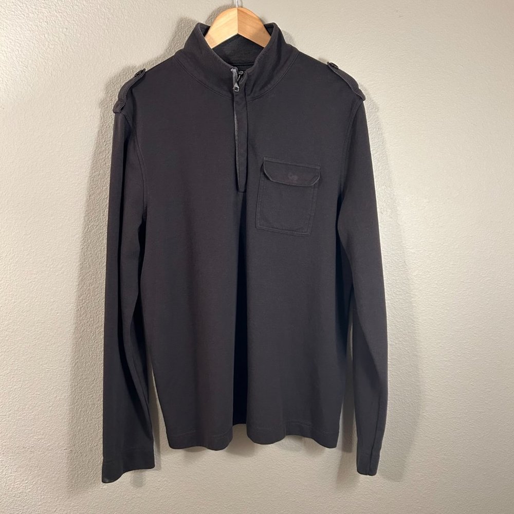 Men's Banana Republic Quarter Zip Pull Over Size: XL